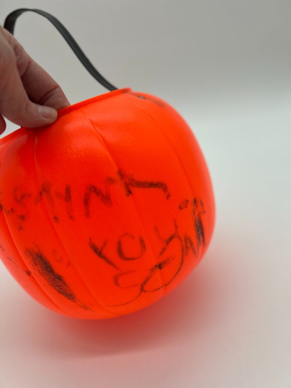 VTG Empire Blow Mold Jack O’Lantern Candy Bucket Pumpkin TrickOrTreat Pail 1980 - Picture 6 of 9